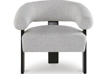 dutlish snow accent chair   