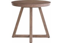 dwell boulder end table   