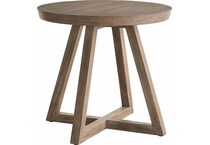 dwell boulder end table   