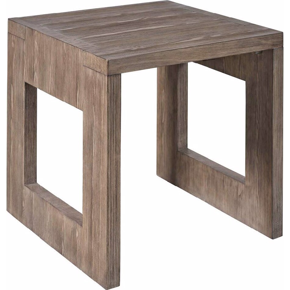 dwell boulder end table   