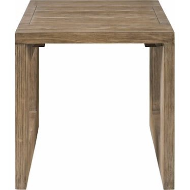 DWELL BOULDER END TABLE