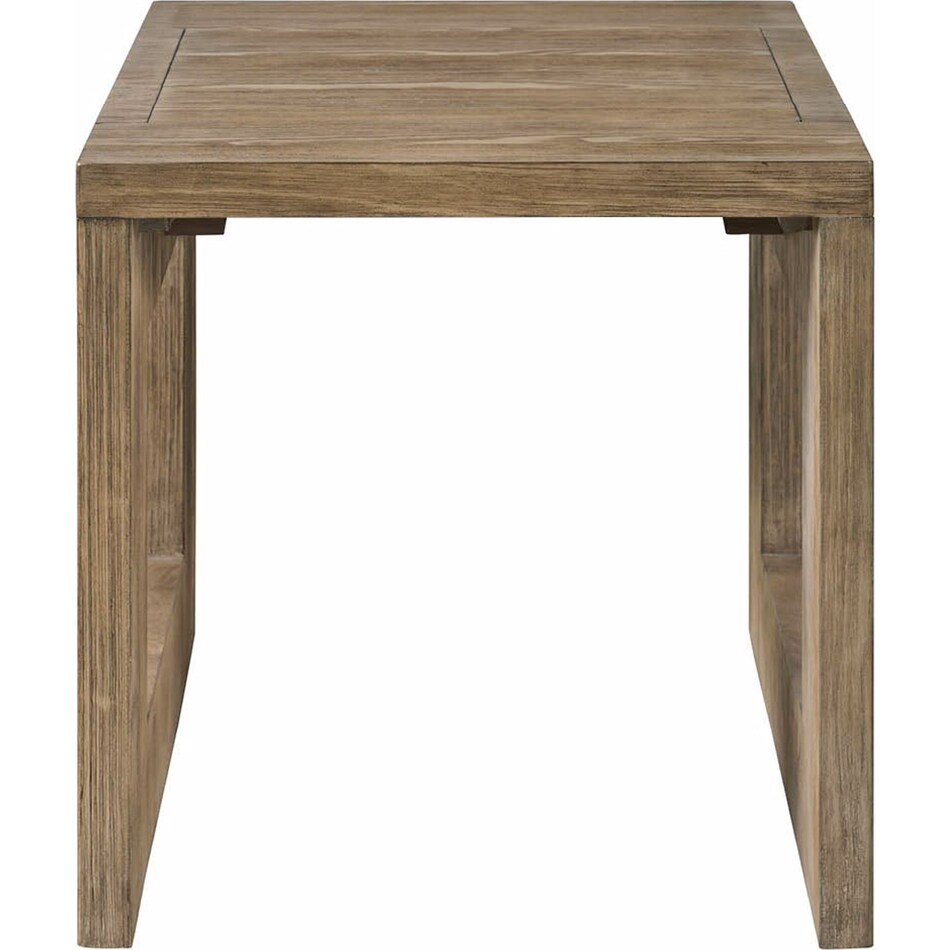 dwell boulder end table   