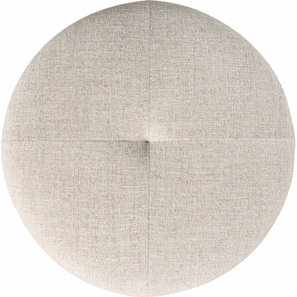 dwell boulder monique linen cocktail ottoman   