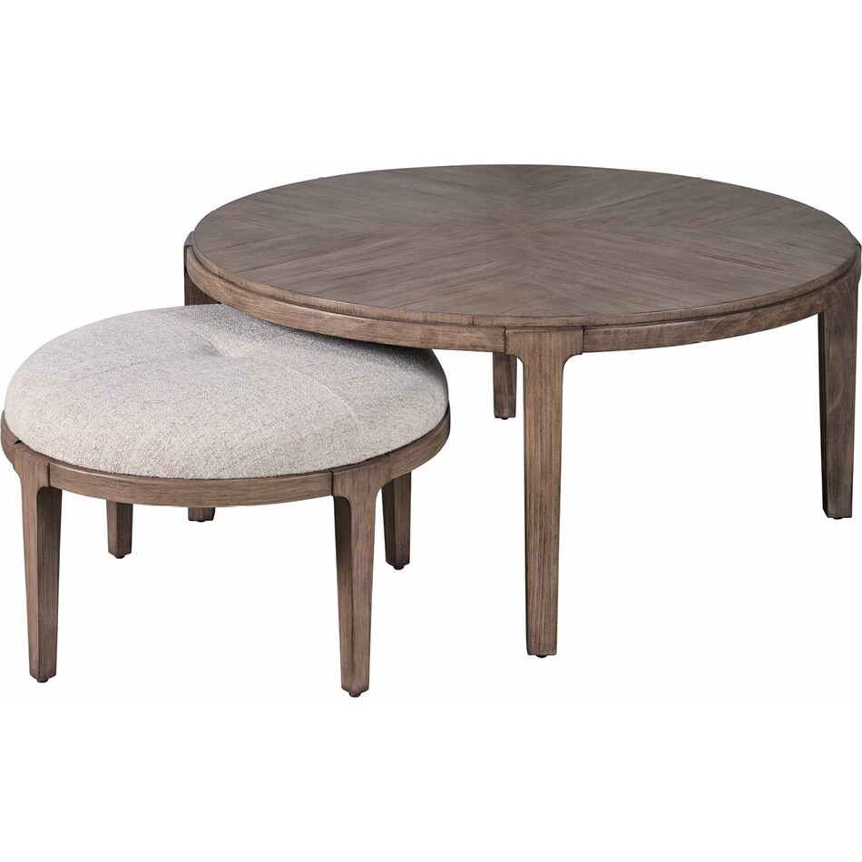 dwell boulder monique linen cocktail ottoman   