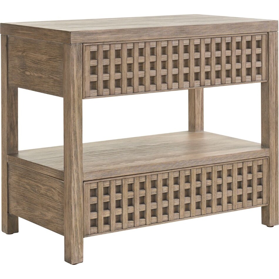 dwell boulder nightstand   