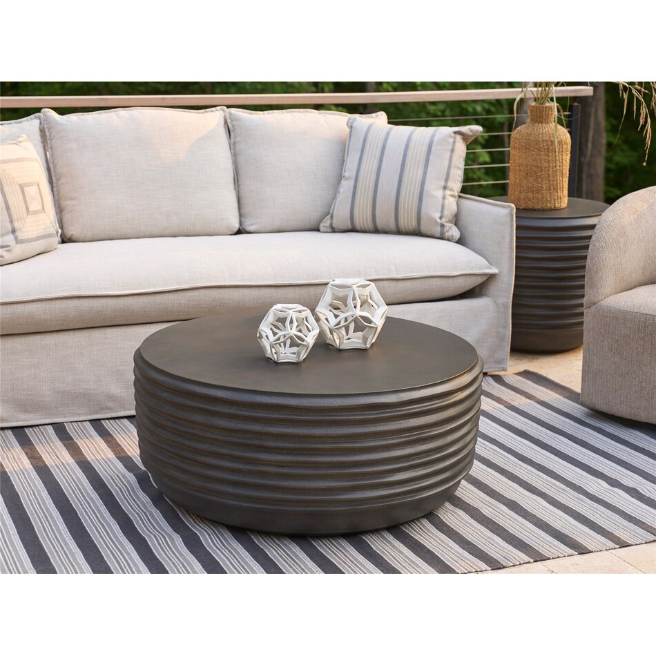 dwell charcoal cocktail table   