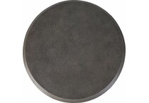 dwell charcoal end table   