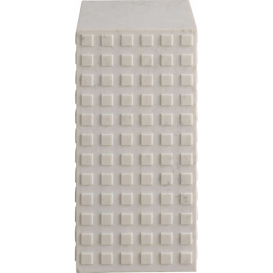 dwell white banswara cocktail table   