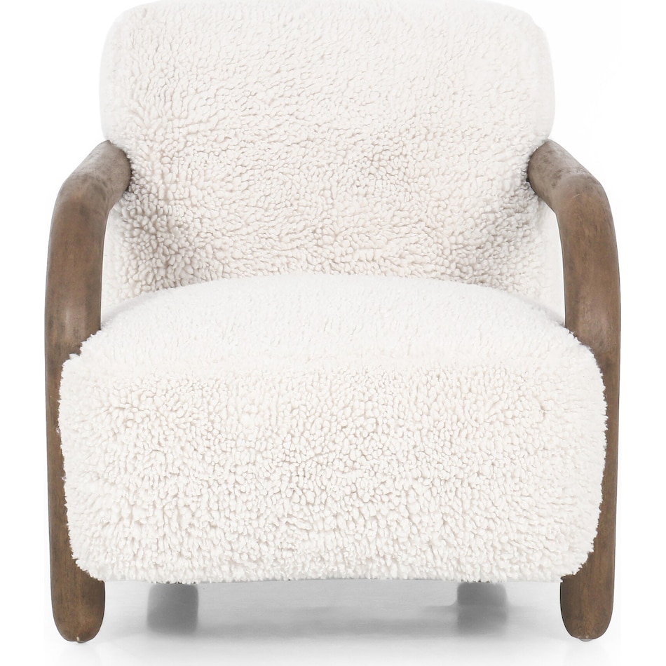 dylan andes natural distressed natural accent chair   