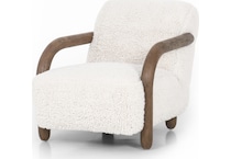 dylan andes natural distressed natural accent chair   