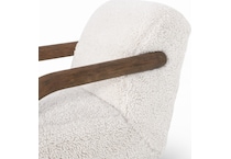 dylan andes natural distressed natural accent chair   