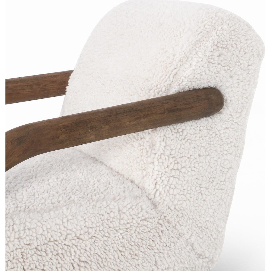 dylan andes natural distressed natural accent chair   