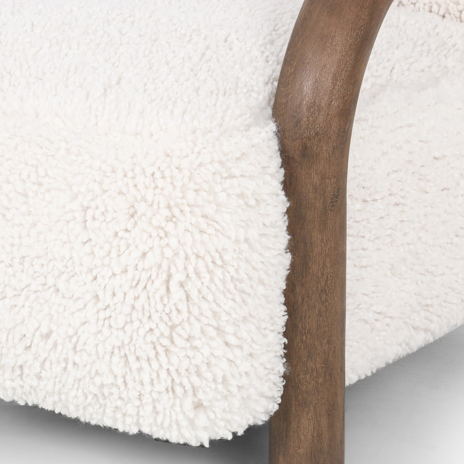 dylan andes natural distressed natural accent chair   