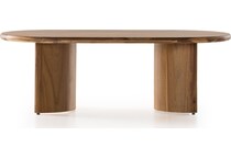 dylan sandy acacia sandy acacia solid cocktail table   