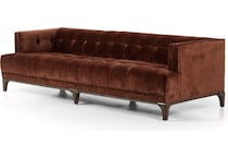 dylan surrey auburn sienna brown sofa   