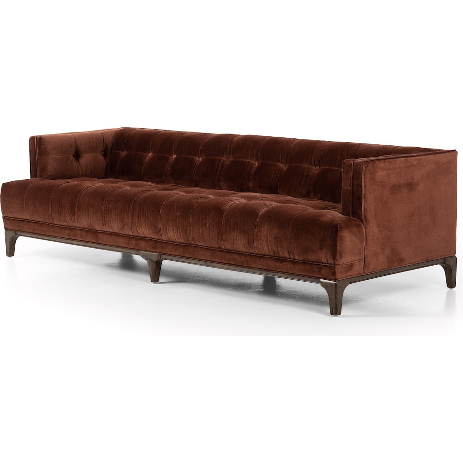 dylan surrey auburn sienna brown sofa   