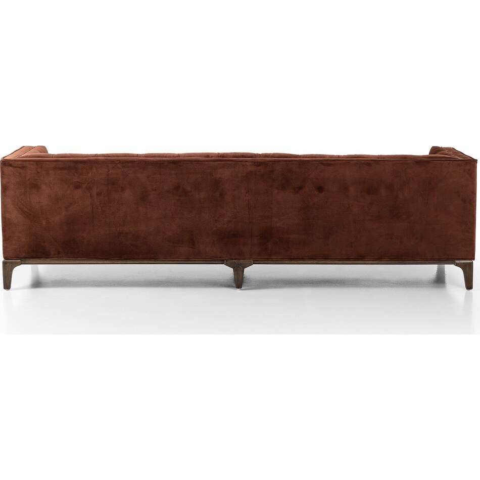 dylan surrey auburn sienna brown sofa   