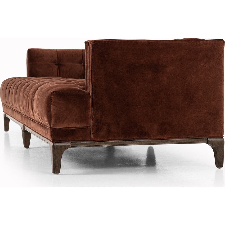 dylan surrey auburn sienna brown sofa   