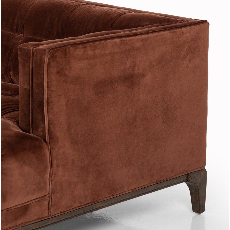 dylan surrey auburn sienna brown sofa   