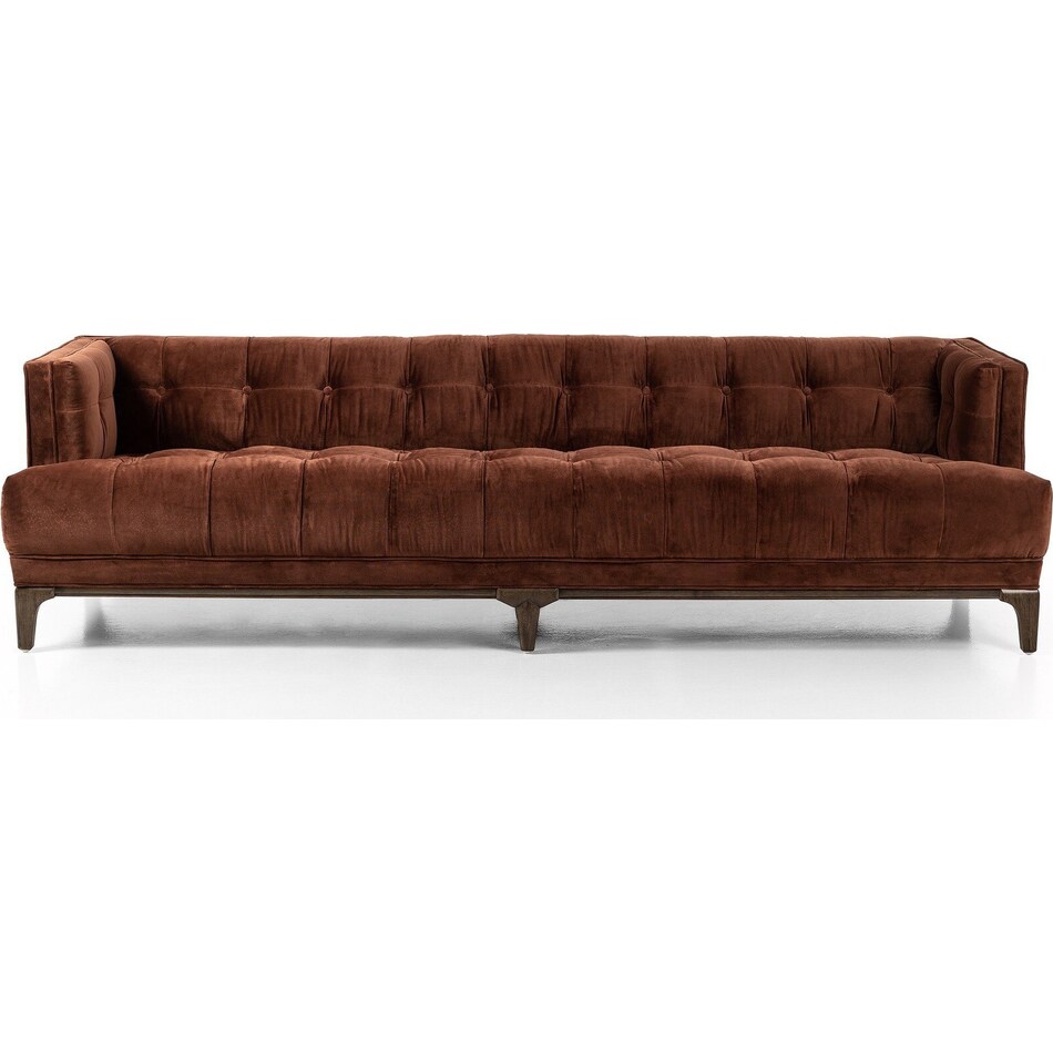 dylan surrey auburn sienna brown sofa   