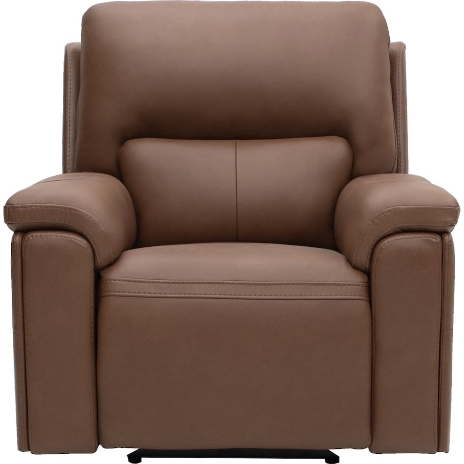 echo apollo nut power leather recliner   