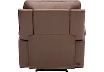 echo apollo nut power leather recliner   