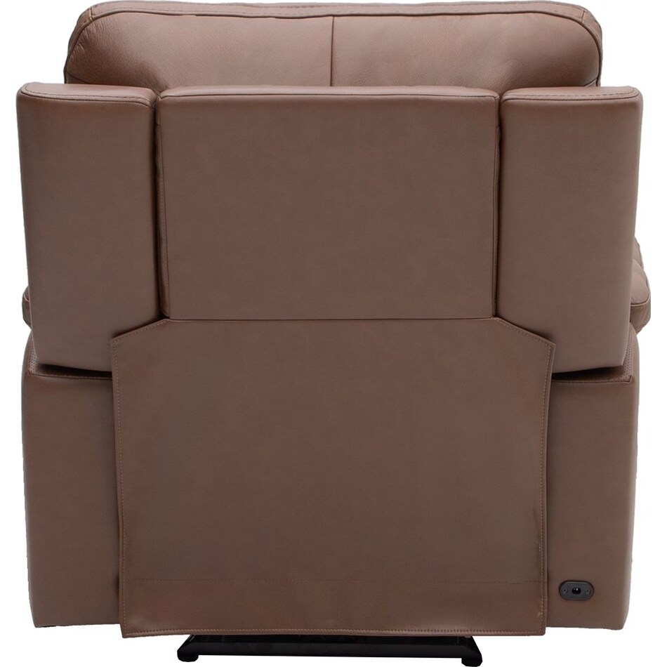 echo apollo nut power leather recliner   