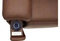 echo apollo nut power leather recliner   