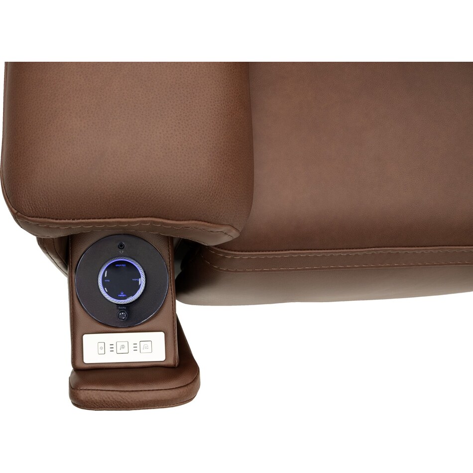 echo apollo nut power leather recliner   