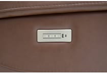 echo apollo nut power leather recliner   