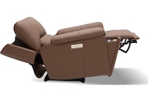echo apollo nut power leather recliner   