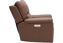 echo apollo nut power leather recliner   
