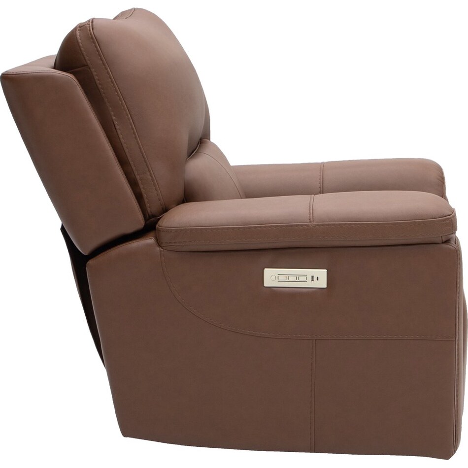 echo apollo nut power leather recliner   
