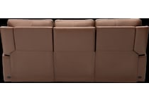echo apollo nut power leather reclining sofa   