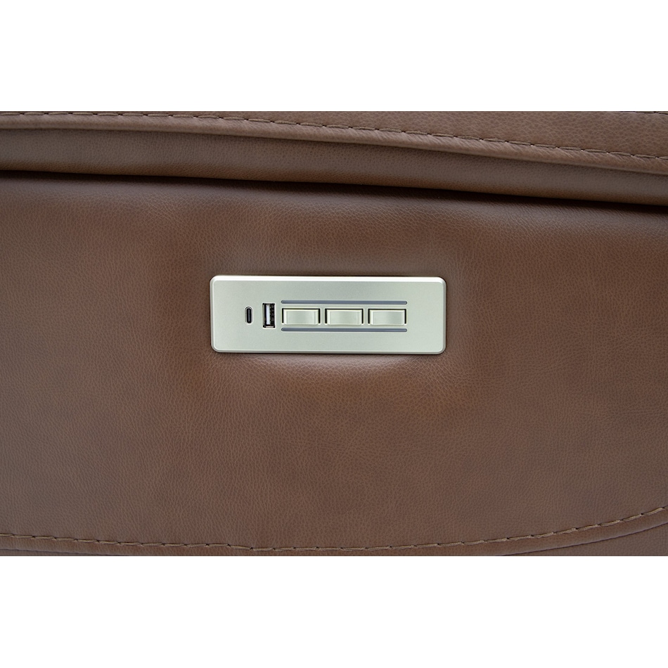 echo apollo nut power leather reclining sofa   