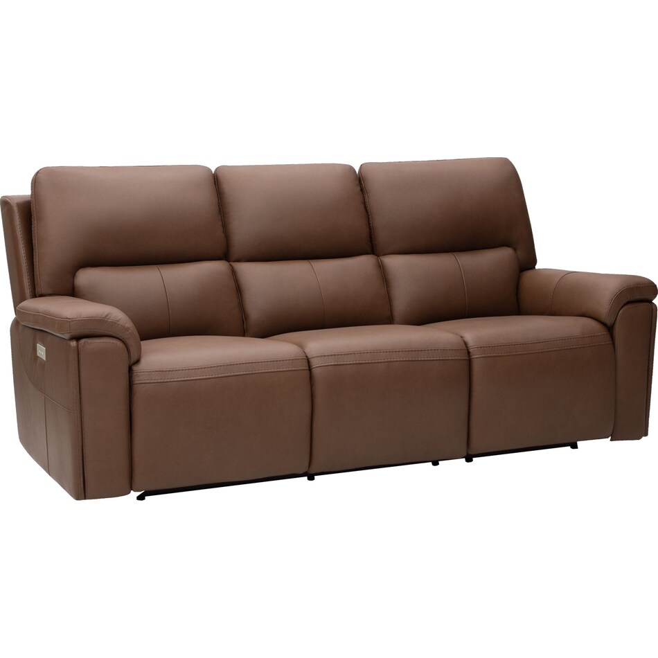 echo apollo nut power leather reclining sofa   