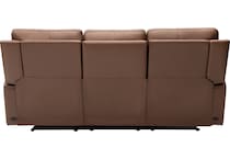 echo apollo nut power leather reclining sofa   