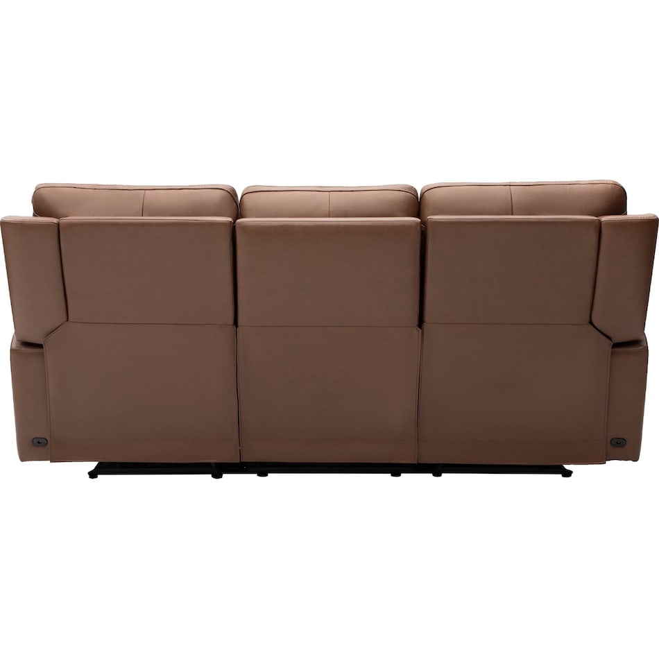 echo apollo nut power leather reclining sofa   