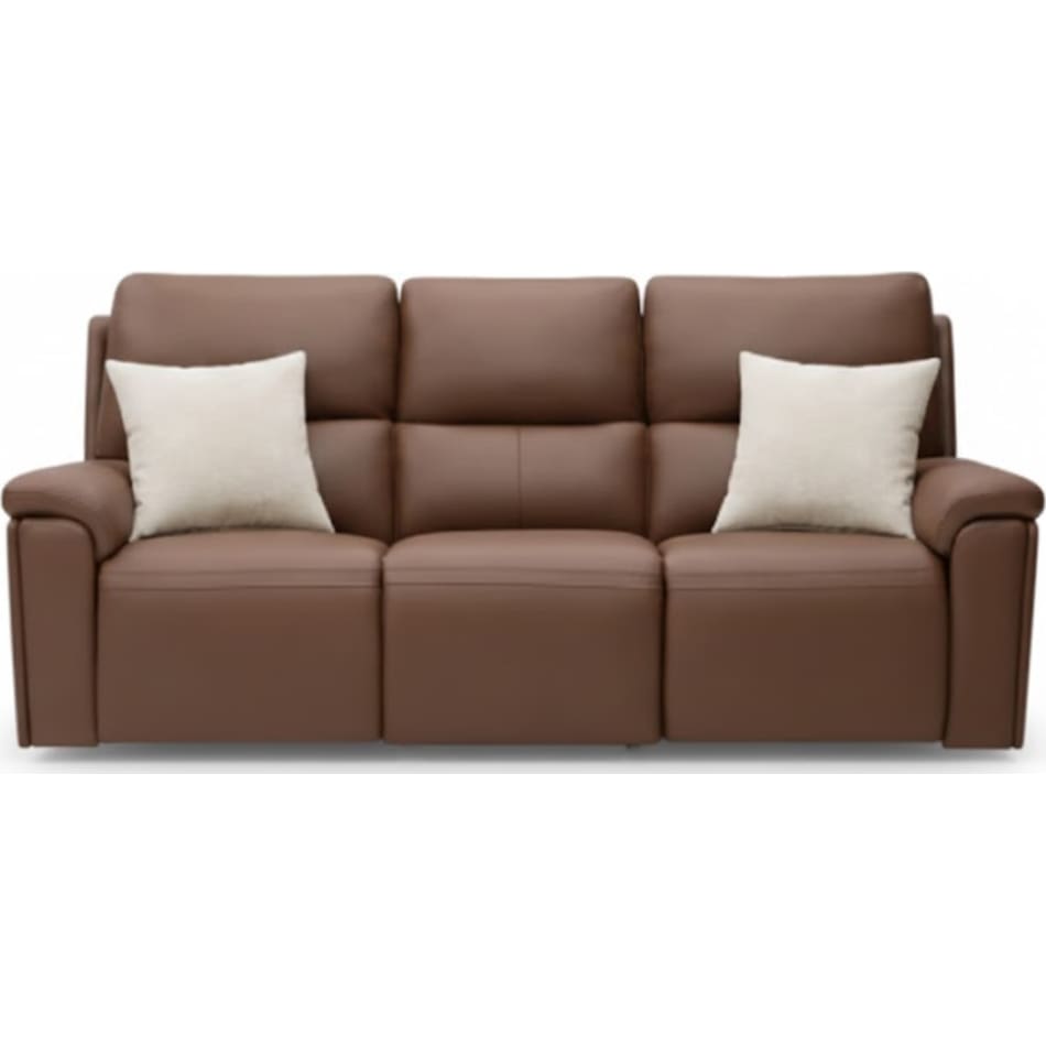 echo apollo nut power leather reclining sofa   