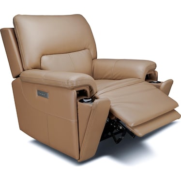 ECHO LEATHER POWER RECLINER