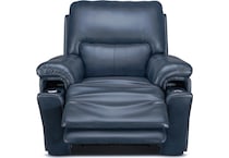 echo sorrento ocean power leather recliner   