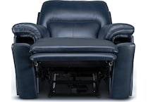 echo sorrento ocean power leather recliner   