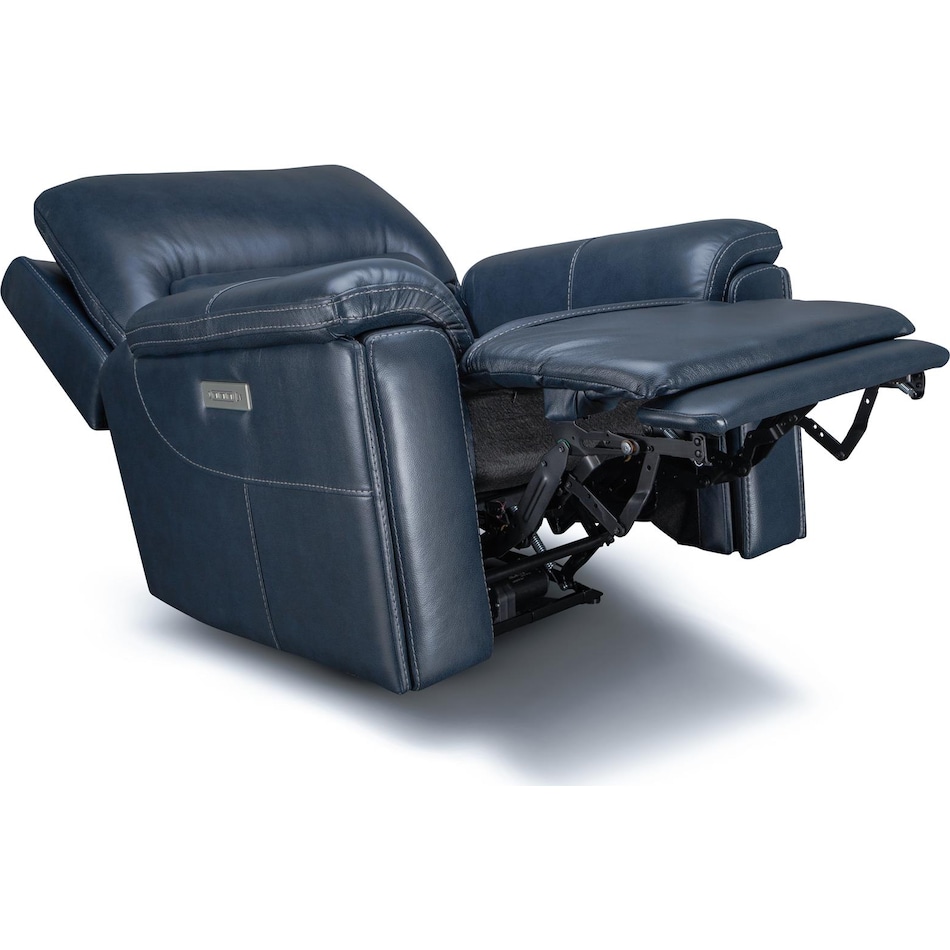 echo sorrento ocean power leather recliner   