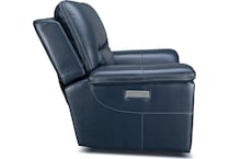 echo sorrento ocean power leather recliner   