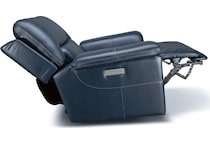 echo sorrento ocean power leather recliner   