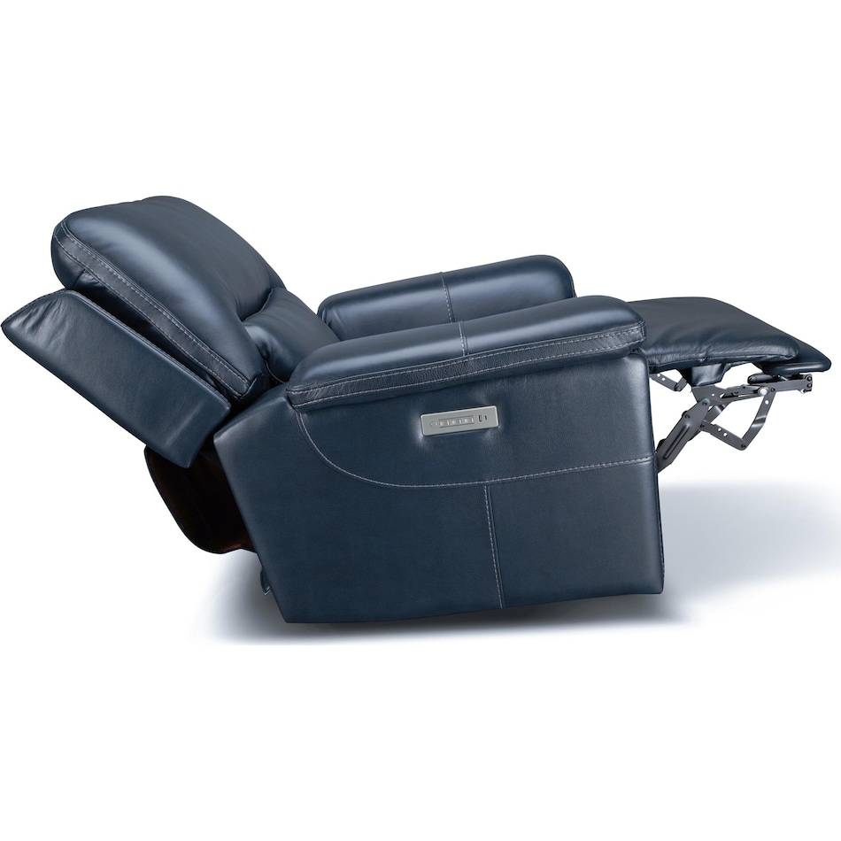 echo sorrento ocean power leather recliner   