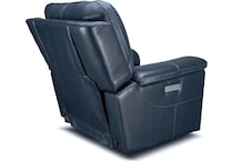 echo sorrento ocean power leather recliner   