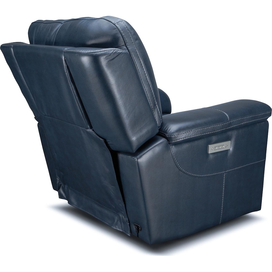 echo sorrento ocean power leather recliner   