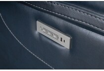 echo sorrento ocean power leather recliner   