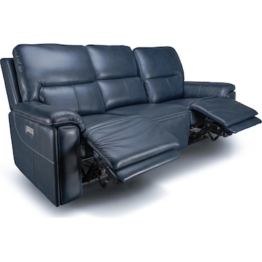 ECHO LEATHER POWER RECLINING SOFA BY MOTOMOTION